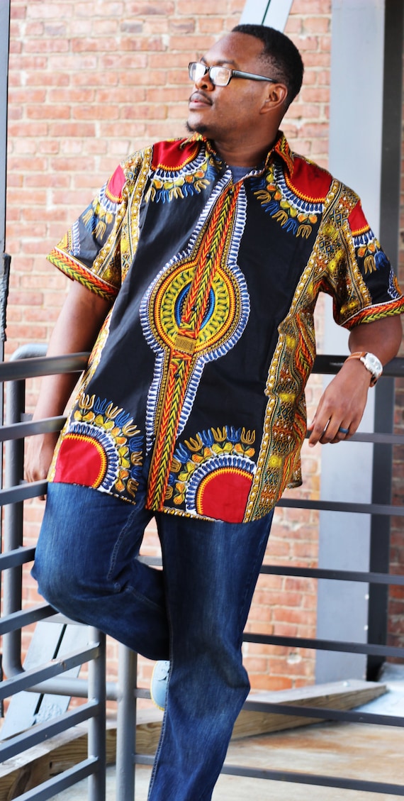 Dashiki shirts for men hot sale