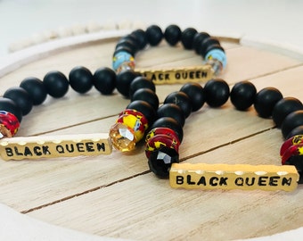 Authentieke Ghana Afrika kralen armbanden, Ghana kralen, Afrika Ghana kralen armbanden, uniseks kralenarmband, Made in Ghana kralen, voor vrouwen