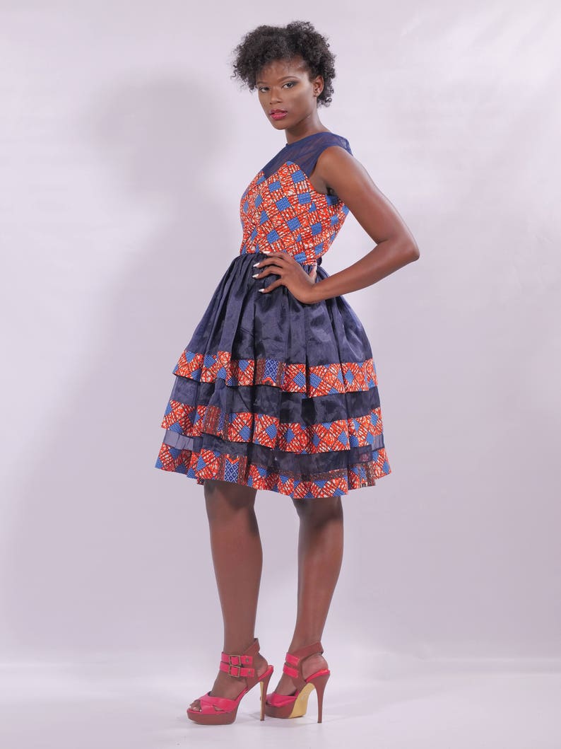 Quistt Elegant Dress; African Prom Dress; ankara; African dresses for women; African clothing for women; Ankara; African