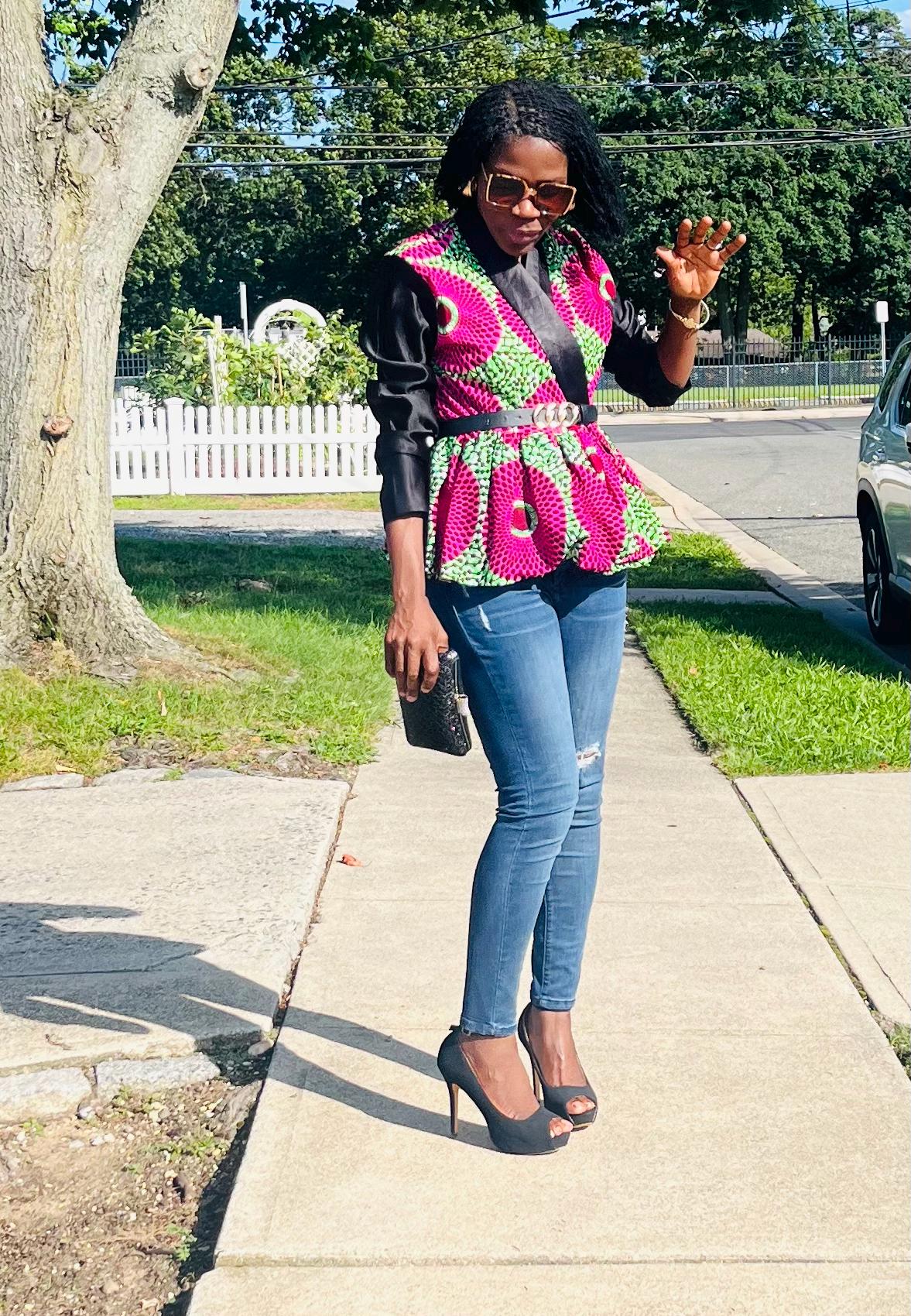 Blueleaブルレア　Peplum jacket Blueleaブルレア Peplum jacket Blueleaブルレア Peplum jacket