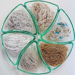 Threaded TIE On Waist Beads, Waist Beads, Waist Beads for weight loss, Africa Waist Beads, Length 45”-50”. FAST Delivery