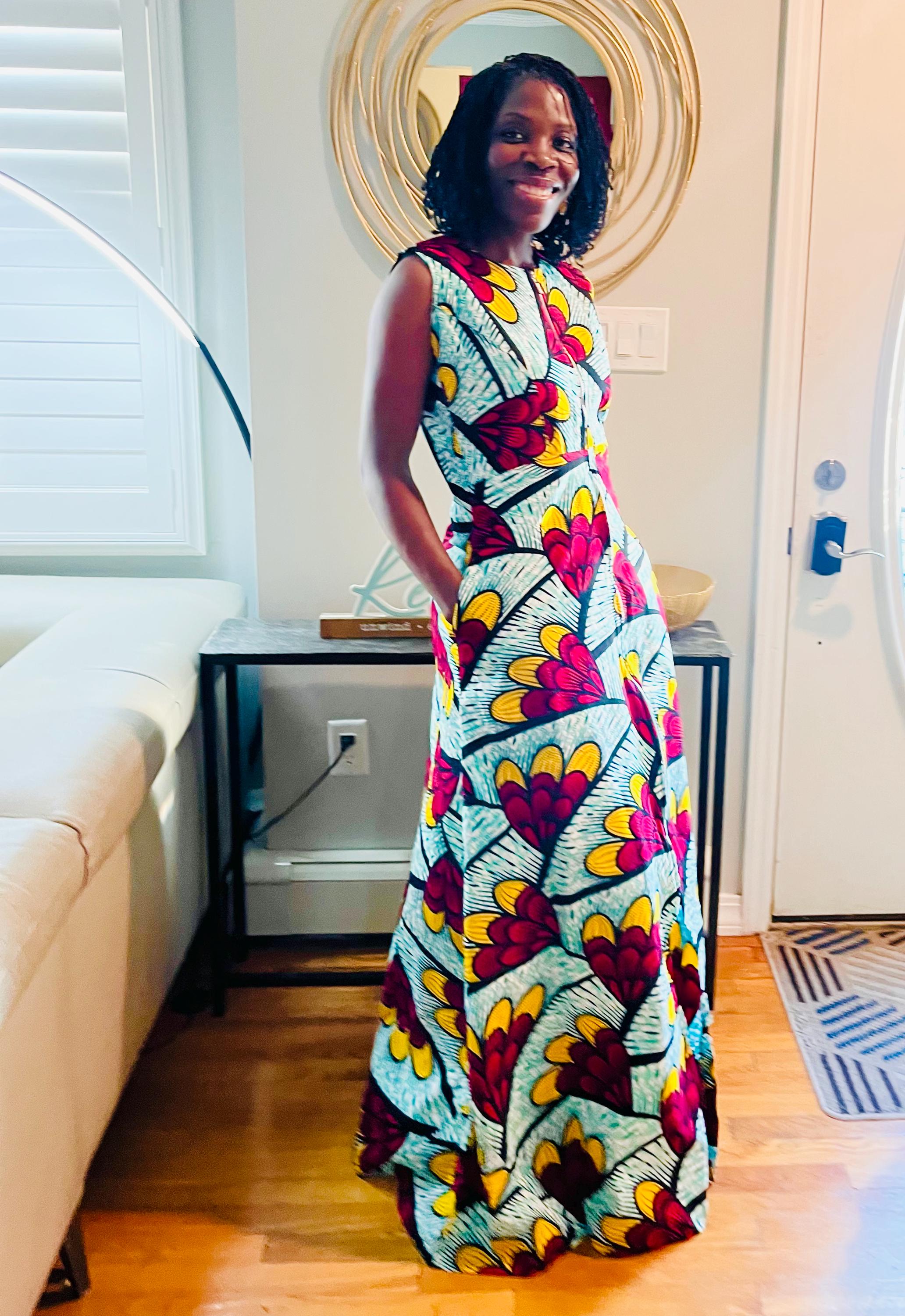 african print maxi dress new look African Dresses in Maxi, Midi and Short Ankara Prints
