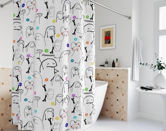Funny Sarcastic Shower Curtain: Quirky Bathroom Decor for Adults