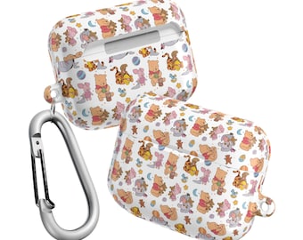 Winnie the Pooh AirPods Case: Cartoon Bear Earphone Cover