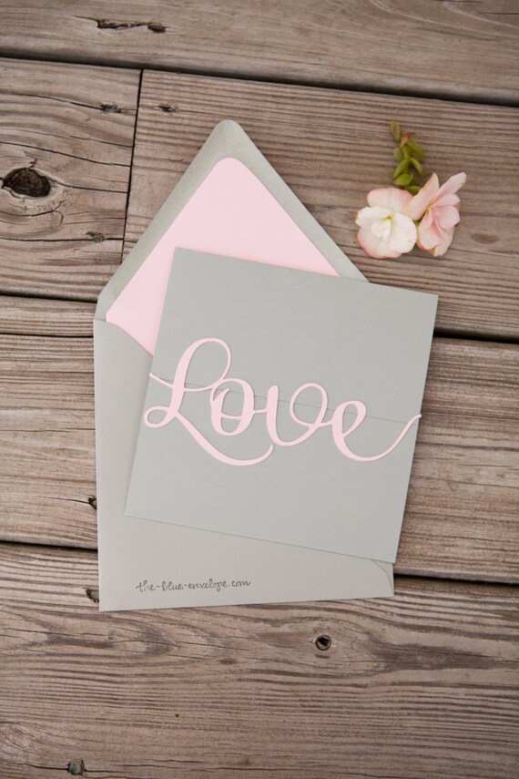 Items similar to Elegant wedding invitations on Etsy