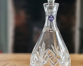 Edinburgh Crystal ‘Star of Edinburgh’ Cut Glass Decanter – Vintage – 1960s–80s