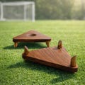 American Football Display Stand  –  Sports Showcase- Shelf Decor