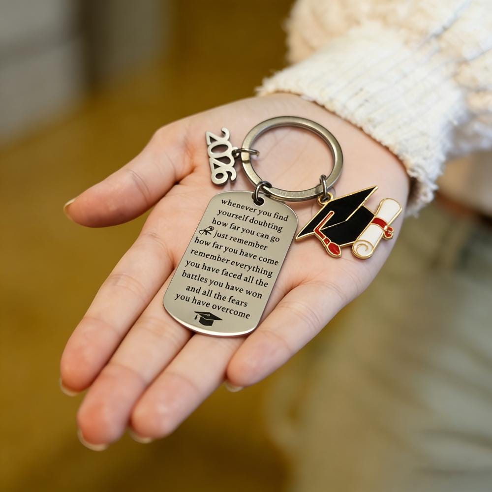 Graduation Keyring Graduation Keychain, Custom 2026 Graduation Keyring, Graduation ...