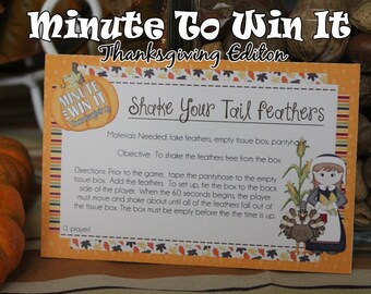Minute To Win It Etsy