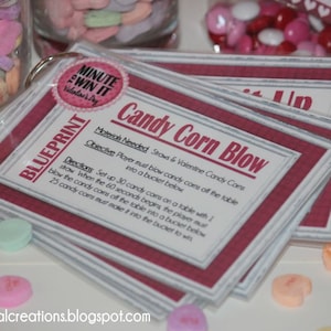 Minute To Win It Valentine&#39;s Day Edition - INSTANT DOWNLOAD