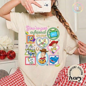 Toy Story 5 Shirt, I Knew It I Knew You Shirt, TS and Toy Story 5 Friendship Shirt, Comfort Colors You've Got a Friend in Me Toy Story 5 Tee image 2
