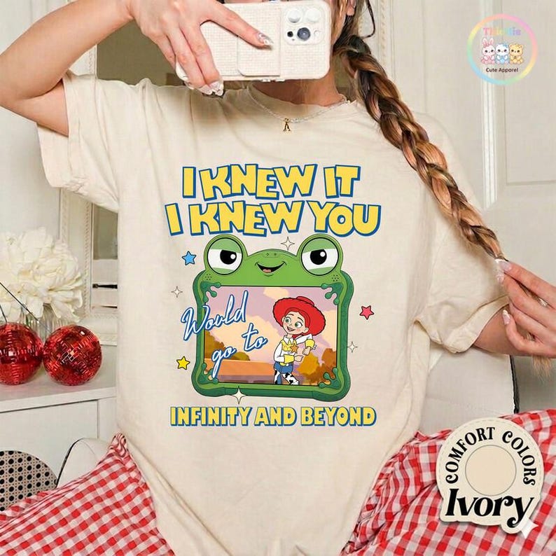 Toy Story 5 Shirt, I Knew It I Knew You Shirt, Infinity and Beyond Tee, TS and Toy Story 5 Friendship Shirt, Woody Buzz Lightyear Shirt image 2