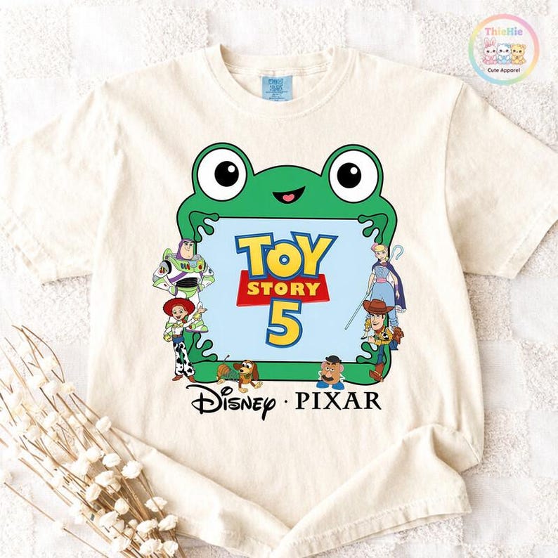 Comfort Colors I Knew It I Knew You Shirt, Disneyland Pixar TS Toy Story 5 Shirt, Toy Story Woody Buzz Lightyear Tee, Toy Story 5 Shirt image 1