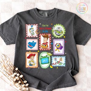 Comfort Colors Toy Story 5 Shirt, I Knew It I Knew You Shirt, TS and Toy Story 5 Shirt, Woody Buzz Lightyear Shirt, You've Got a Friend Tee image 4