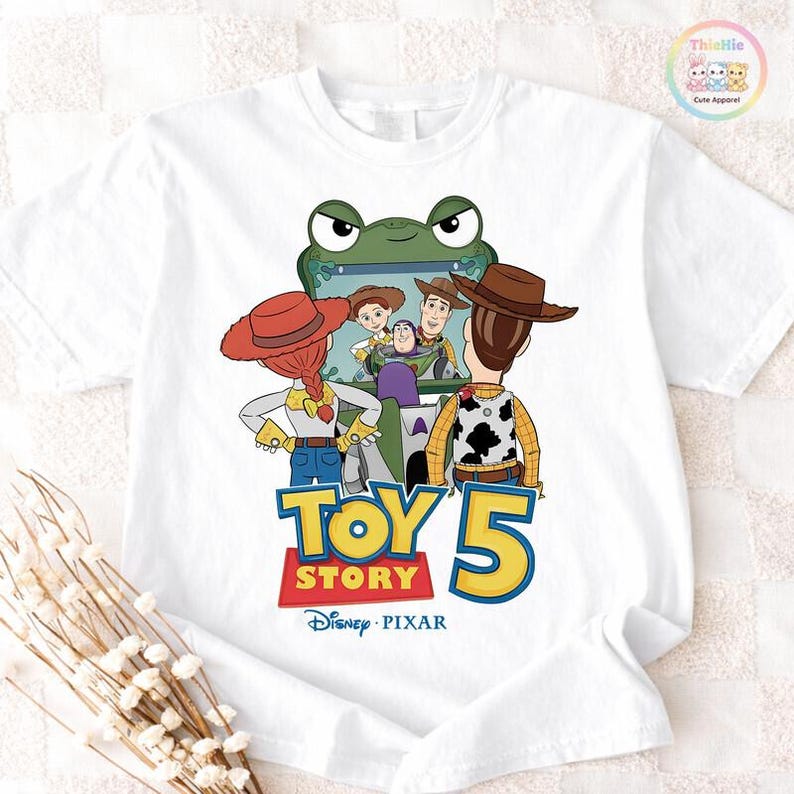 Comfort Colors I Knew It I Knew You Shirt, Disneyland Pixar TS Toy Story 5 Shirt, Toy Story Woody Buzz Lightyear Tee, Toy Story 5 Shirt image 3
