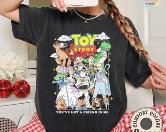 Comfort Colors Toy Story 5 Tee, I Knew It I Knew You Shirt, Long Live TS Shirt, You've Got a Friend in Me Tee, Toy Story 5 Shirt