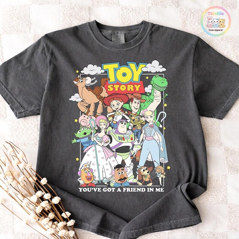Comfort Colors Toy Story 5 Tee, I Knew It I Knew You Shirt, Long Live TS Shirt, You've Got a Friend in Me Tee, Toy Story 5 Shirt image 2