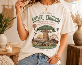 Comfort Colors Walt Disneyland World Shirt, Magic Kingdom Epcot Hollywood Studios Animal Kingdom Shirt, Family Matching Disneyworld Tee