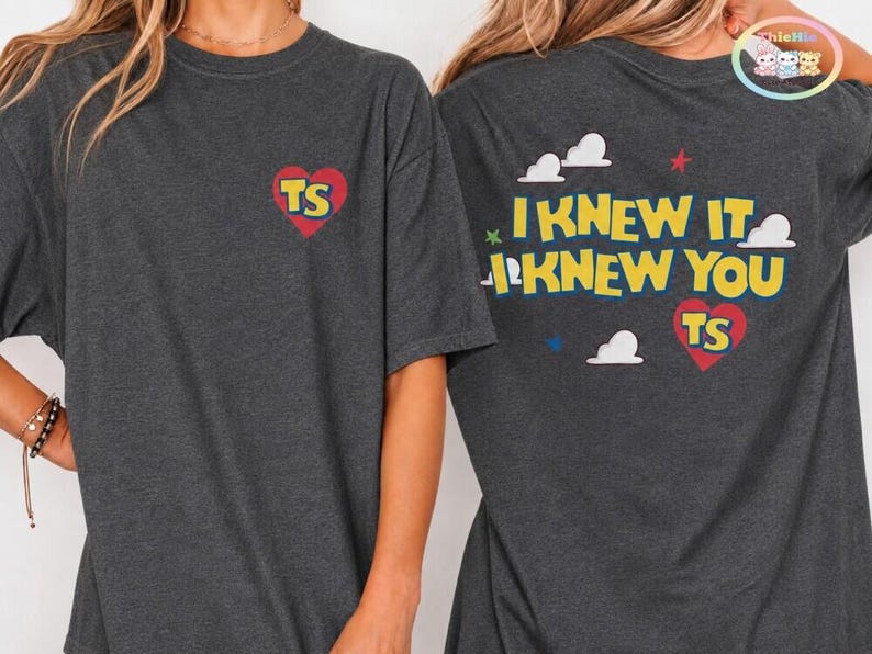 Comfort Colors Toy Story Shirt, I Knew It I Knew You Tee, TS and Toy Story 5 Tee, Woody Buzz Lightyear Shirt, You've Got a Friend Tee image 2