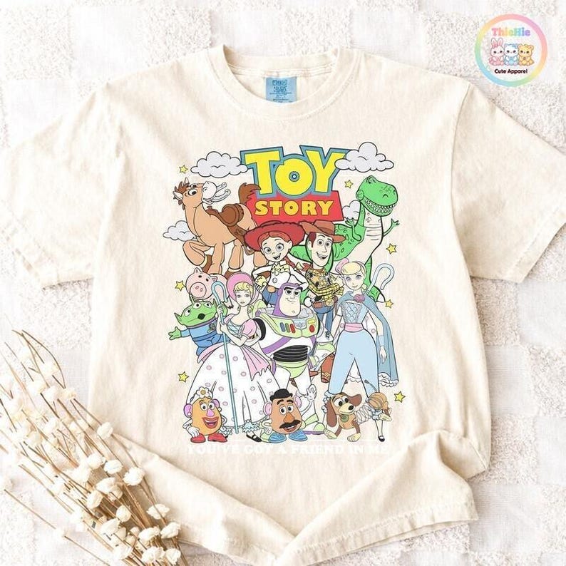 Comfort Colors Toy Story 5 Tee, I Knew It I Knew You Shirt, Long Live TS Shirt, You've Got a Friend in Me Tee, Toy Story 5 Shirt image 3