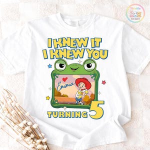 Personalized Toy Story 5 Birthday Shirt, I Knew It I Knew You Tee, Long Live TS Toy Story, You've Got a Friend in Me, Disneyland Birthday image 4