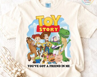 Toy Story 5 Shirt, I Knew It I Knew You Shirt, TS and Toy Story 5 Friendship Shirt, Comfort Colors You've Got a Friend in Me Toy Story 5 Tee