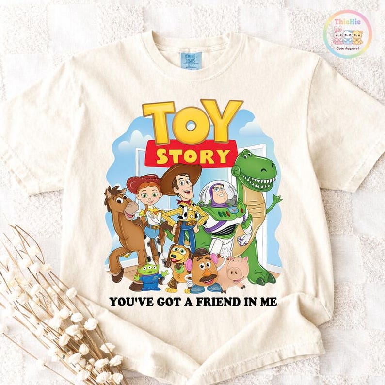 Toy Story 5 Shirt, I Knew It I Knew You Shirt, TS and Toy Story 5 Friendship Shirt, Comfort Colors You've Got a Friend in Me Toy Story 5 Tee imagen 1