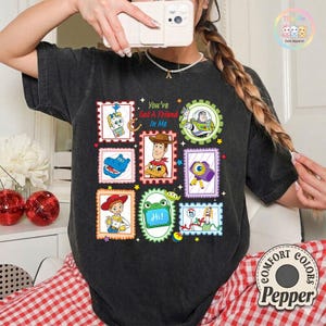 Comfort Colors Toy Story 5 Shirt, I Knew It I Knew You Shirt, TS and Toy Story 5 Shirt, Woody Buzz Lightyear Shirt, You've Got a Friend Tee image 3