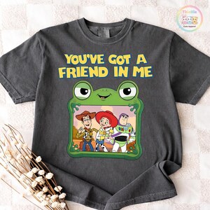 Comfortkleuren Toy Story 5-shirt, I Knew It I Knew You-shirt, lang leve TS-shirt, You've Got a Friend in Me-T-shirt, Toy Story 5-shirt afbeelding 4