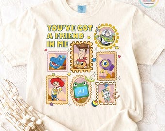 Toy Story 5 Comfort Colors Shirt, I Knew It I Knew You Shirt,  TS Toy Story 5 Tee, Comfort Colors You've Got a Friend in Me Shirt