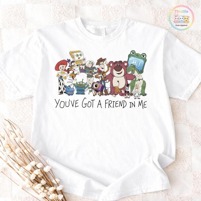 Toy Story 5 Comfort Colors Shirt, I Knew It I Knew You Shirt, TS Toy Story 5 Tee, Comfort Colors You've Got a Friend in Me Shirt image 3