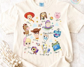 Camiseta Comfort Colors Toy Story, Camiseta "Lo sabía, te conocía", Camiseta TS y Toy Story 5, Camiseta Woody Buzz Lightyear, Camiseta "Tienes un amigo"