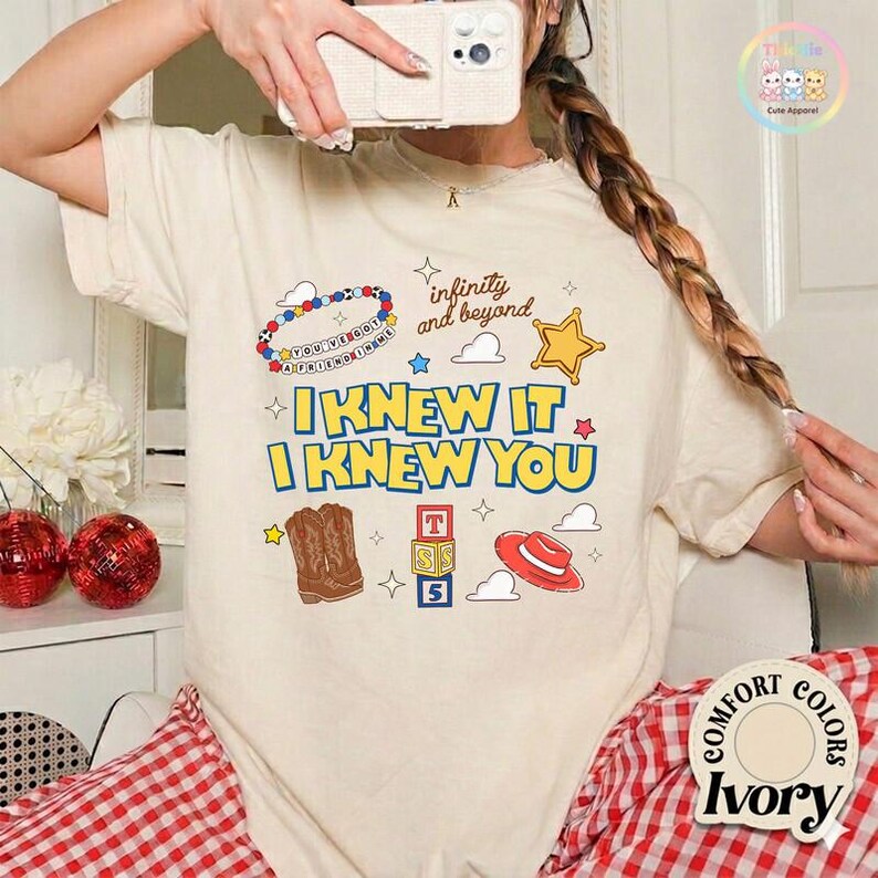 Retro I Knew It I Kwis You Were Turning 5 Shirt, TS en Toy Story 5-shirt, Disneyland TS Toy Story 5-verjaardag, Toy Story-verjaardagsshirt afbeelding 2