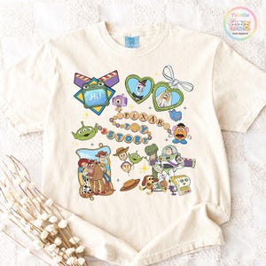 Comfort Colors I Knew It I Knew You Shirt, Disneyland Pixar TS Toy Story 5 Shirt, Toy Story Woody Buzz Lightyear Tee, Toy Story 5 Shirt image 1
