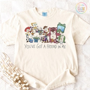 Toy Story 5 Comfort Colors Shirt, I Knew It I Knew You Shirt, TS Toy Story 5 Tee, Comfort Colors You've Got a Friend in Me Shirt image 1
