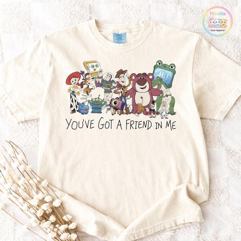 Toy Story 5 Comfort Colors Shirt, I Knew It I Knew You Shirt, TS Toy Story 5 Tee, Comfort Colors You've Got a Friend in Me Shirt image 1