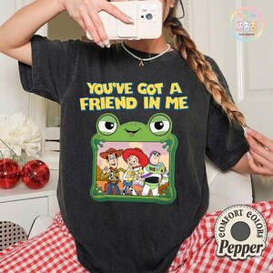 Comfortkleuren Toy Story 5-shirt, I Knew It I Knew You-shirt, lang leve TS-shirt, You've Got a Friend in Me-T-shirt, Toy Story 5-shirt afbeelding 3