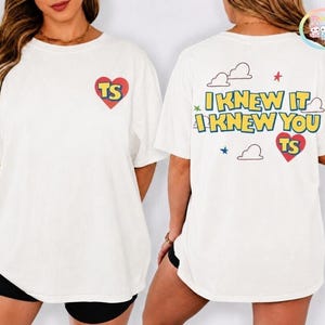 Comfort Colors Toy Story Shirt, I Knew It I Knew You Tee, TS and Toy Story 5 Tee, Woody Buzz Lightyear Shirt, You've Got a Friend Tee image 1