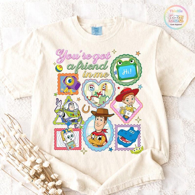 Toy Story 5 Shirt, I Knew It I Knew You Shirt, TS and Toy Story 5 Friendship Shirt, Comfort Colors You've Got a Friend in Me Toy Story 5 Tee image 1