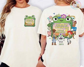 Toy Story Birthday Shirt, I Knew It I Knew You We're Turning 5, TS and Toy Story 5 Tee, Disneyland Birthday Gift, Woody Buzz Lightyear Shirt