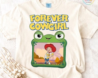 Disneyland Pixar Toy Story 5 I Knew It I Knew You-shirt, TS- en Toy Story 5-shirt, Forever Cowgirl-T-shirt, comfortkleuren Toy Story Jessie