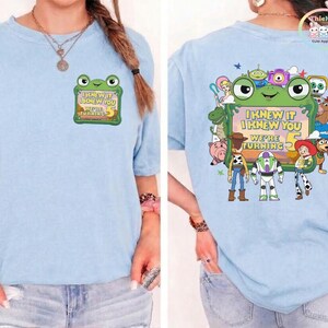 Toy Story Birthday Shirt, I Knew It I Knew You We're Turning 5, TS and Toy Story 5 Tee, Disneyland Birthday Gift, Woody Buzz Lightyear Shirt image 4