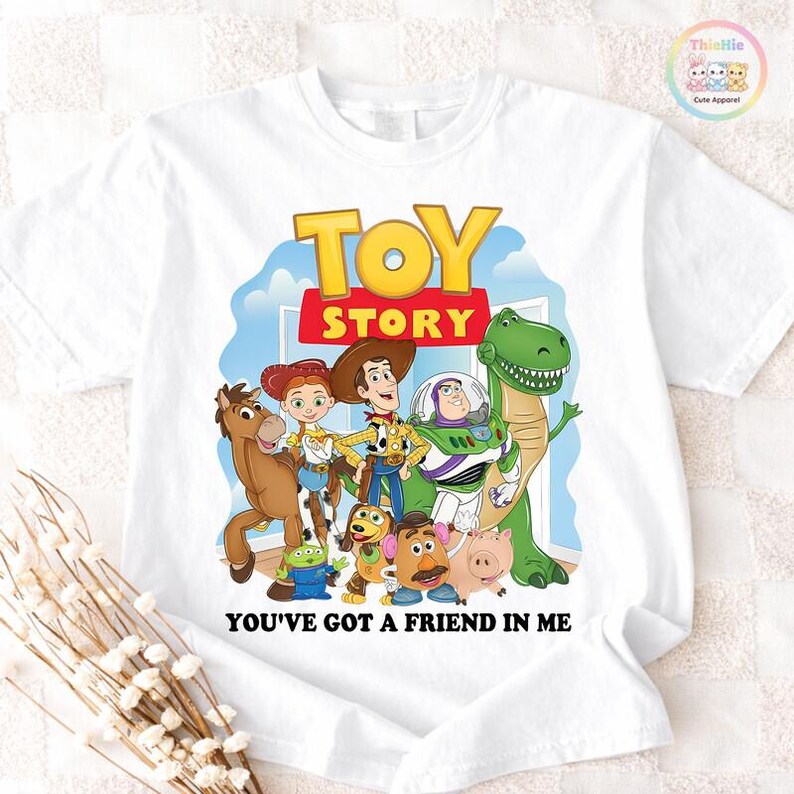 Toy Story 5 Shirt, I Knew It I Knew You Shirt, TS and Toy Story 5 Friendship Shirt, Comfort Colors You've Got a Friend in Me Toy Story 5 Tee imagen 3