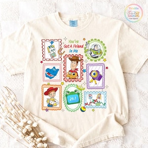 Comfort Colors Toy Story 5 Shirt, I Knew It I Knew You Shirt, TS and Toy Story 5 Shirt, Woody Buzz Lightyear Shirt, You've Got a Friend Tee image 1