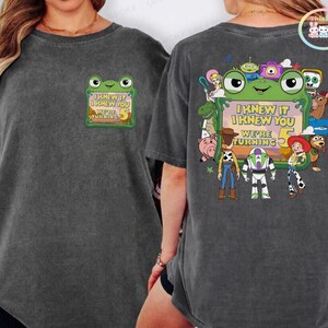 Toy Story Birthday Shirt, I Knew It I Knew You We're Turning 5, TS and Toy Story 5 Tee, Disneyland Birthday Gift, Woody Buzz Lightyear Shirt image 2