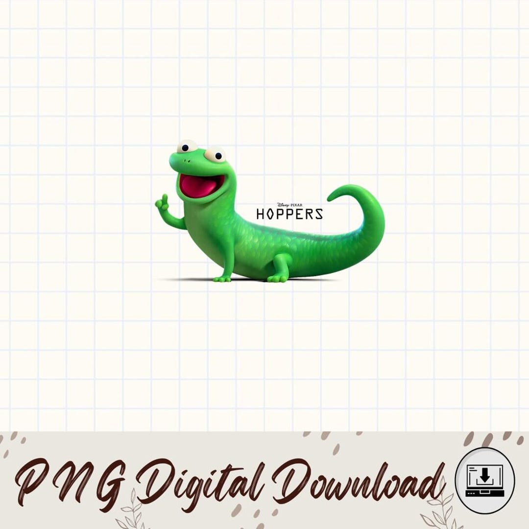 Pixar Hoppers Tom Lizard Smiling T-png Tom the Lizard Hoppers Png ...