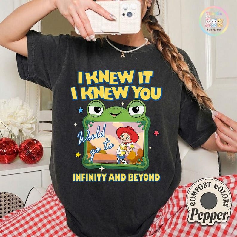 Toy Story 5 Shirt, I Knew It I Knew You Shirt, Infinity and Beyond Tee, TS and Toy Story 5 Friendship Shirt, Woody Buzz Lightyear Shirt image 3