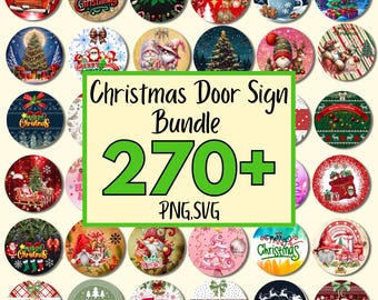 270+ Weihnachts-Türschild-Bundle, Weihnachtsrunde Schilder-Bundle, Winter-Türschilder svg, Weihnachtstürschild SVG, Weihnachten Willkommensschild PNG