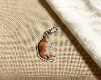 Personalisierte Katzen und Hunde Schlüsselanhänger, individuelle Haustier Foto Schlüsselanhänger, niedliches handgemachtes Geschenk für Tierbesitzer