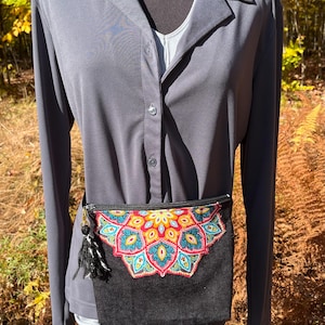 Bohemian Fanny Pack-Boho Bumbag-Hipster Belt Bag- Festival Purse-Travel Bag